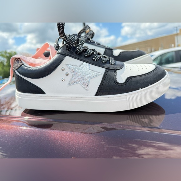 Corkys Constellation Sneaker, Black Leopard - Picture 1 of 9